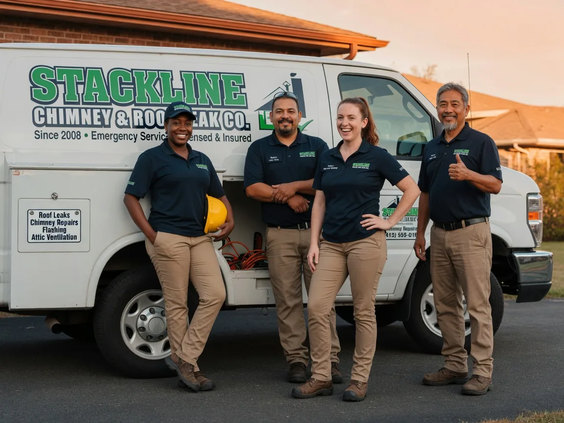 Chimney flashing repair company in Cedarville, MI